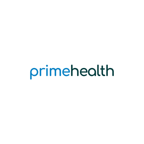 Prime Health logo with the word ‘prime’ in blue and ‘health’ in dark green, displayed in a clean, modern lowercase font on a white background.