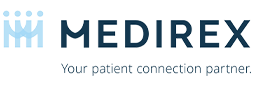 Medirex logo with the text ‘Medirex’ and the tagline ‘Your Partner in Production Excellence.