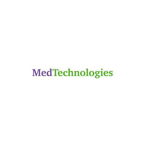 MedTechnologies wordmark logo with ‘Med’ in purple and ‘Technologies’ in green.